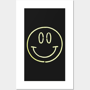 neon smile Posters and Art